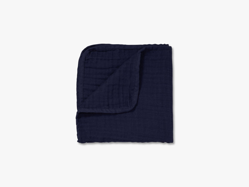 Blanket - Muslin, Navy