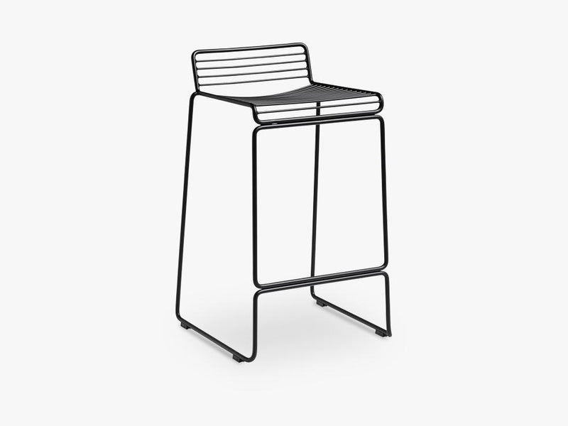 HEE Bar Stool Low, Asphalt Grey