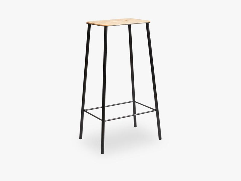 Adam Stool H76, Matt Black