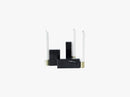 Square Candlesticks - 3 stk, Marmor/Messing