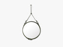 Adnet Wall Mirror - Circular, Olive