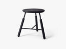 Stool - NA3 - Black stained oak