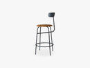 Afteroom Counter Chair, Black/Cognac