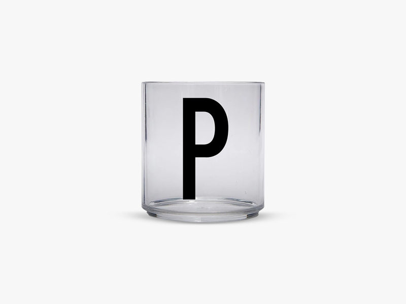 Kids personal drinking glas A-Z, P