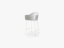 Harbour Chair - Counter, LGrey Steel Base/LGr