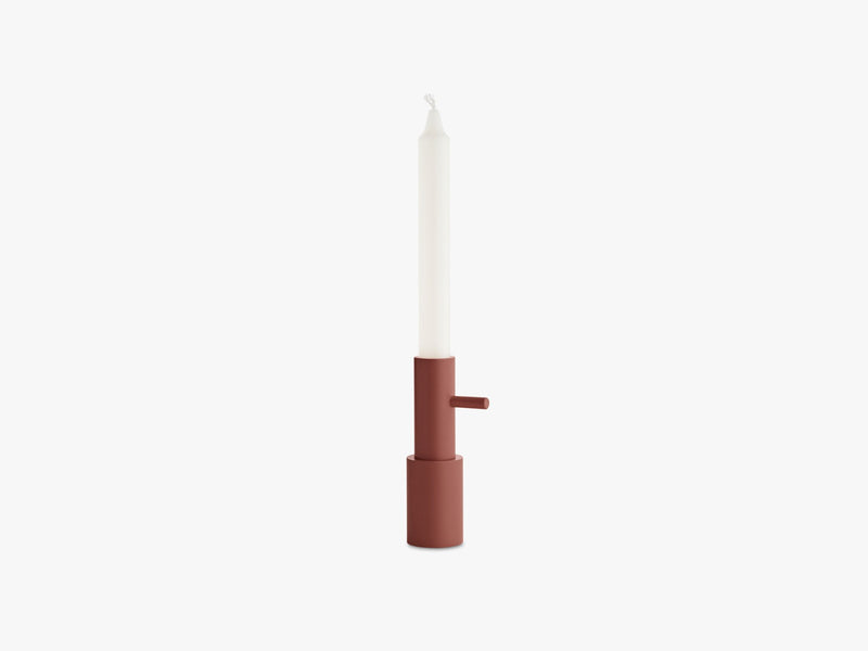 Terracotta Candle holder, Single V8