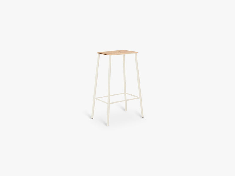 Adam Stool H65, Oak / Sand