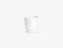 Toulouse ramekin høj, hvid