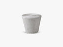 Kingston Taburet, White Grey