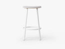 Anno Stool H75, White/Mosquito Grey Textile