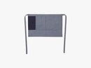 Denim Half Apron, Blue