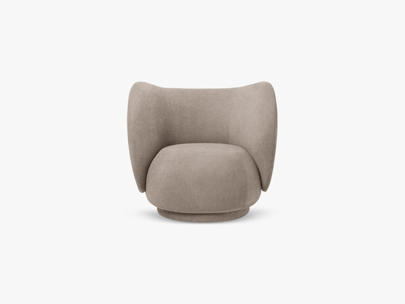 Rico Lounge Chair, Boucle - Sand