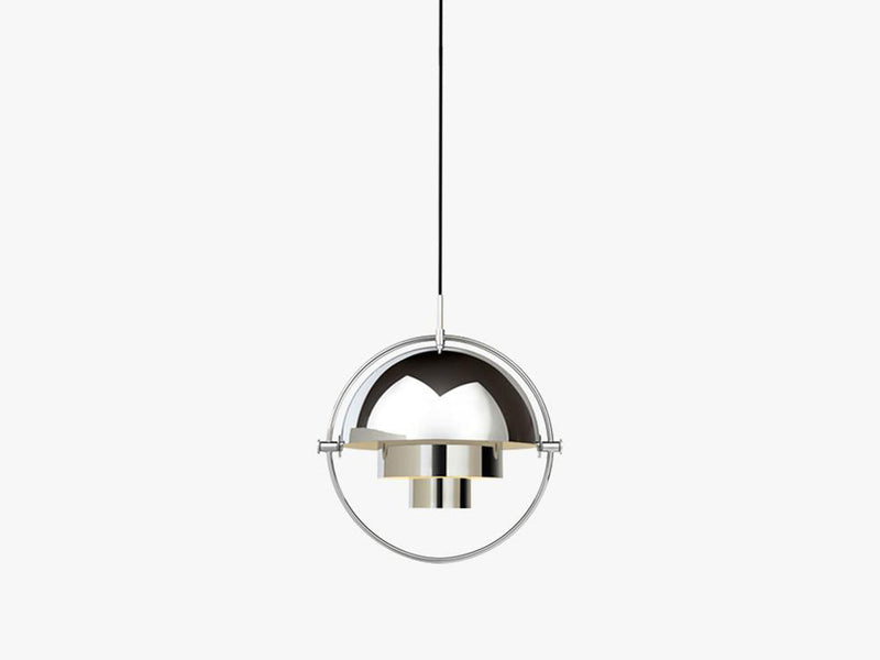 Multi-Lite Pendant - Ø36 - Crome Base, All Chrome