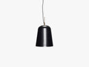 Lampe, metal, sort