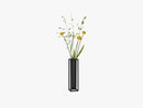 Kubus vase Flora, black