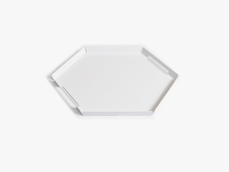 Hexa tray, Hvid