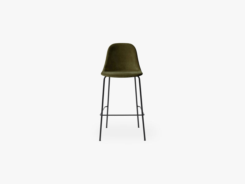 Harbour Side Chair - Bar, Black Steel Base/City Velvet CA7832/031