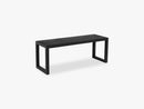 Conekt bench, black stained ash