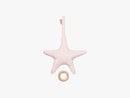 Music Mobile Starfish w/ velcro loop, Soft Pink