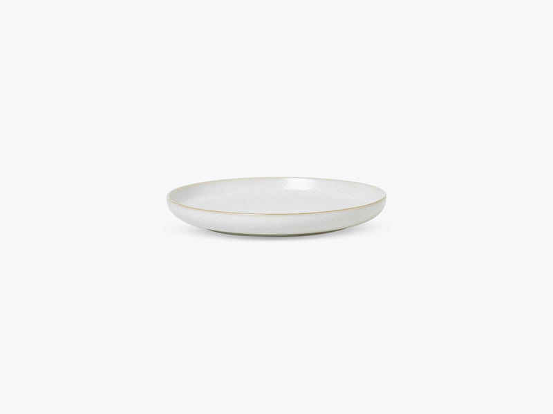 Sekki Plate - Small, Cream