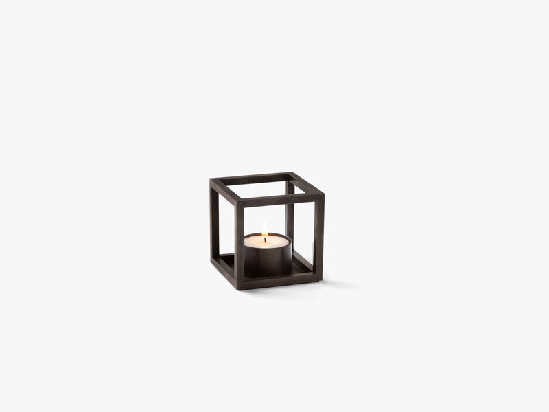 Kubus Tealight, burnished copper