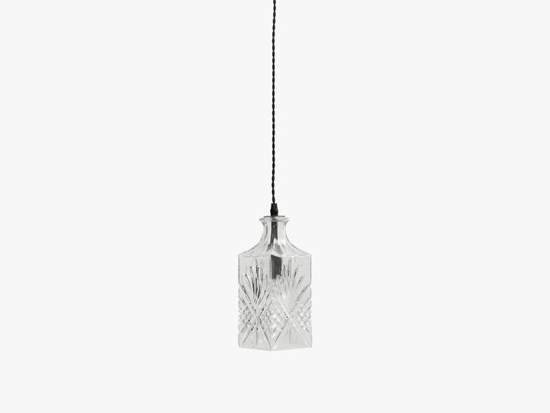 FLACON lamp, clear, square