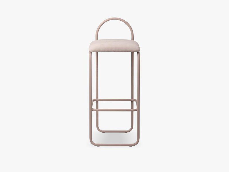 ANGUI bar chair high, rose