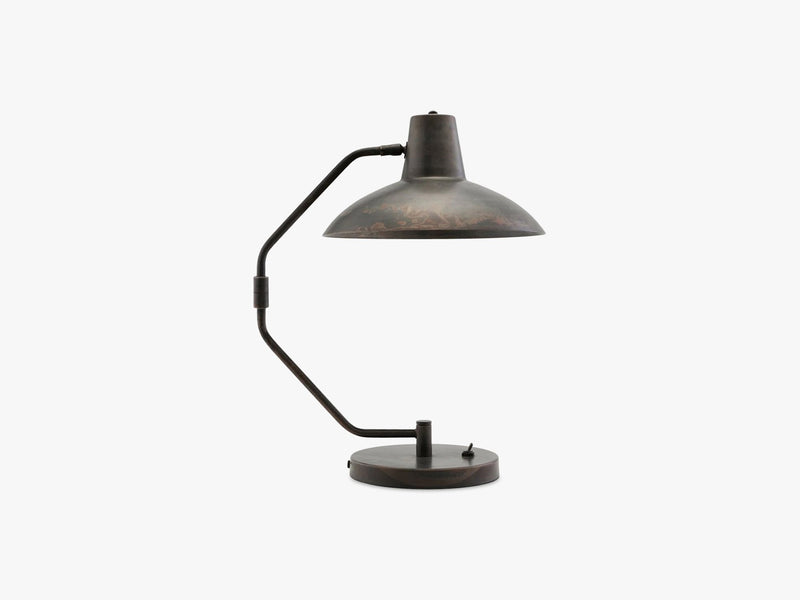 Bordlampe Desk, Antik brun