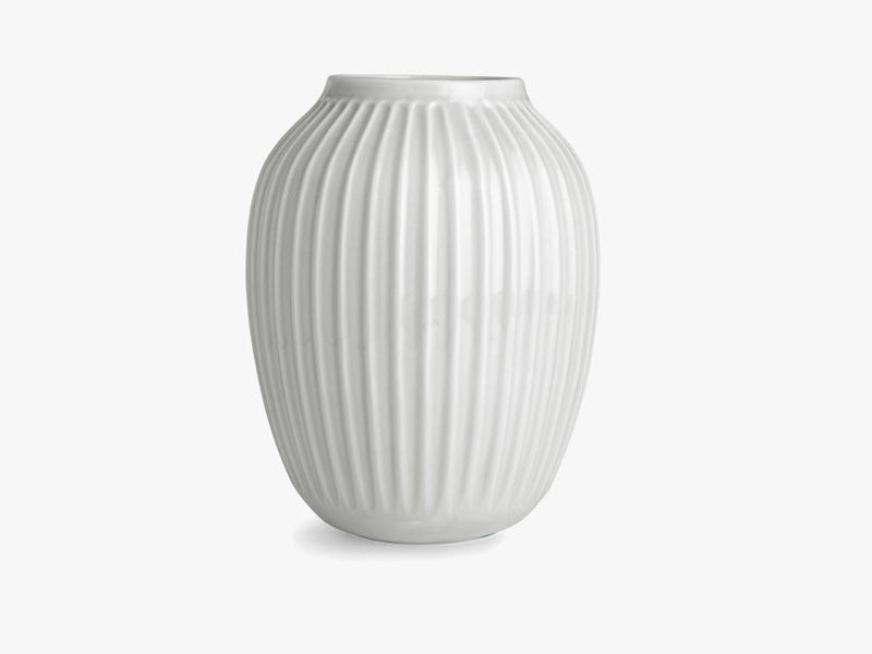 Hammershøi vase H250, hvid