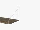 Shelf Dark, Brackets in Stainless Steel