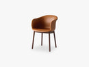 Elefy Chair JH31 Silk Cognac, Walnut base