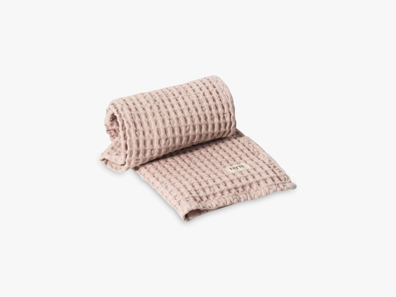 Organic Hand Towel, Dusty Rose