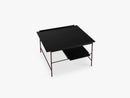 Kanso Coffee Table, Black Ash/ Fig Purple