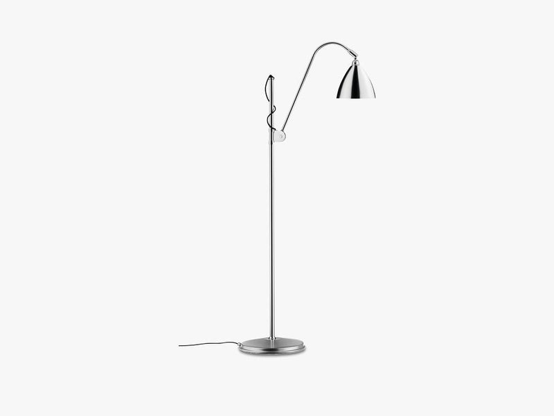 Bestlite BL3 Floor Lamp - Ø16 - Crome Base, Chrome