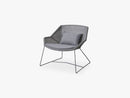 Breeze Loungestol Hyndesæt, Grey