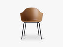 Harbour Chair, Khaki//Black Steel Base