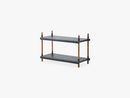 Frame Reolsystem Lav, Teak, Lava Grey