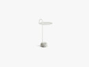 Bowler Side Table, Cream White