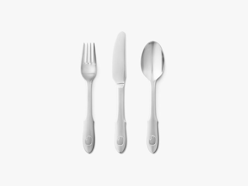 Elephant Child, Cutlery Set, 3 Pcs