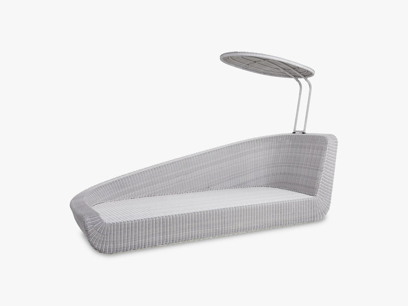 Savannah Daybed Højre Modul, White Grey