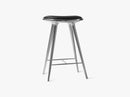 High Stool H69, Partly recycled Aluminium