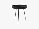 Bowl Table Medium, Black Stained Mango Wood