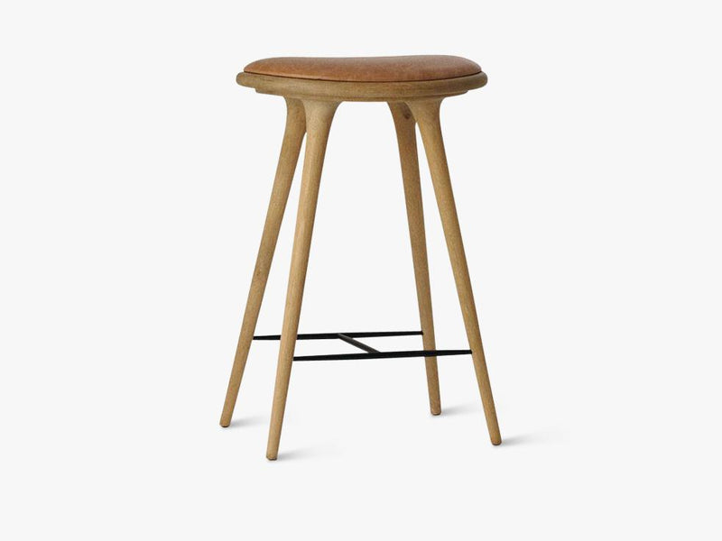 High Stool H69, Natural Soaped Oak