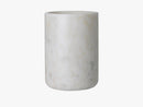 Maya Vase, Hvid Marmor