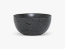Aya Bowl 14cm, matt grey/black