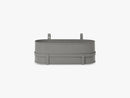 Bau Balcony Box, Warm Grey