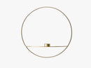 POV Circle, Tealight Candleholder, L, Brass