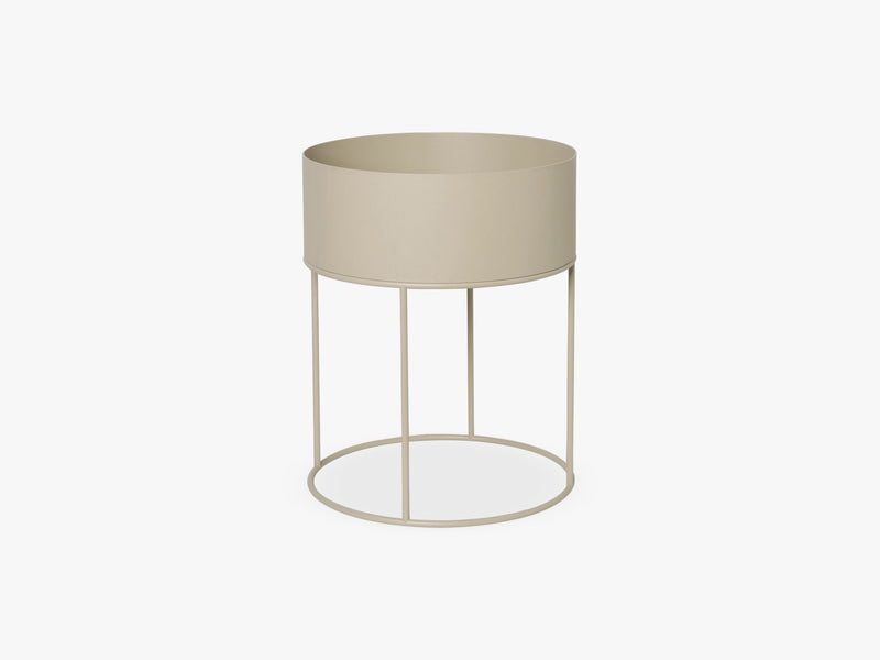 Plant Box - Round, Cashmere