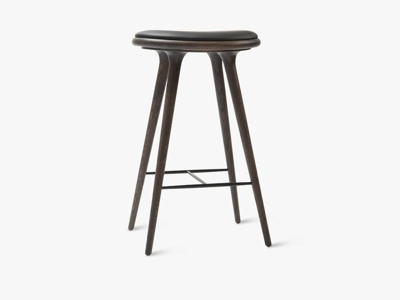 High Stool H74, Sirka Grey Stained Oak