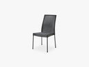 Newport Stol U/Armlæn - Stabelbar, Black